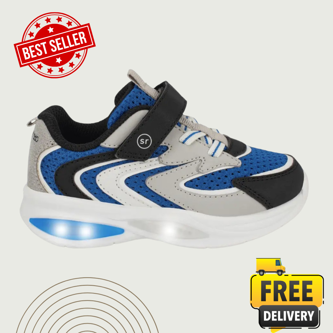 [FASH SALE] Stride Rite 360 Dylan Sneaker Kids Blue Medium Width M