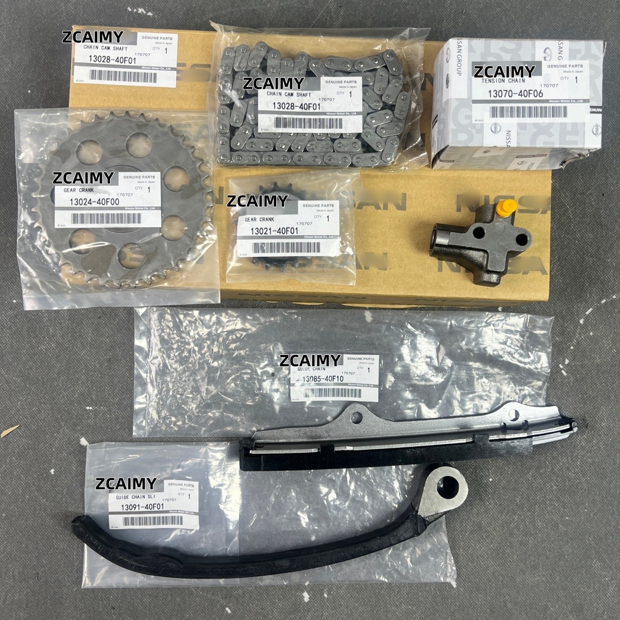 For 1989-1997 Nissan Pickup 240SX Axxess 2.4L KA24E Timing Chain Kit NEW