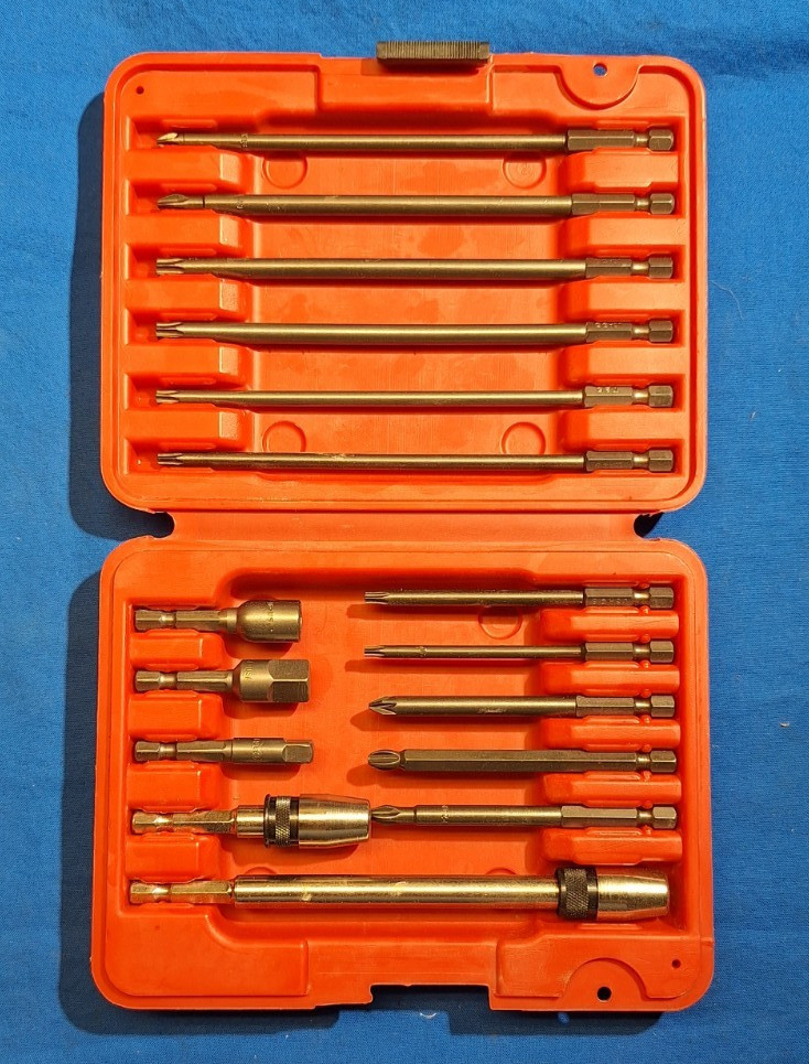Mac Tools QCAS16 16 pc quick change fastener drive tool bit set 1/4 Mac Tools QCAS16 16 pc quick change fastener drive tool bit set 1/4