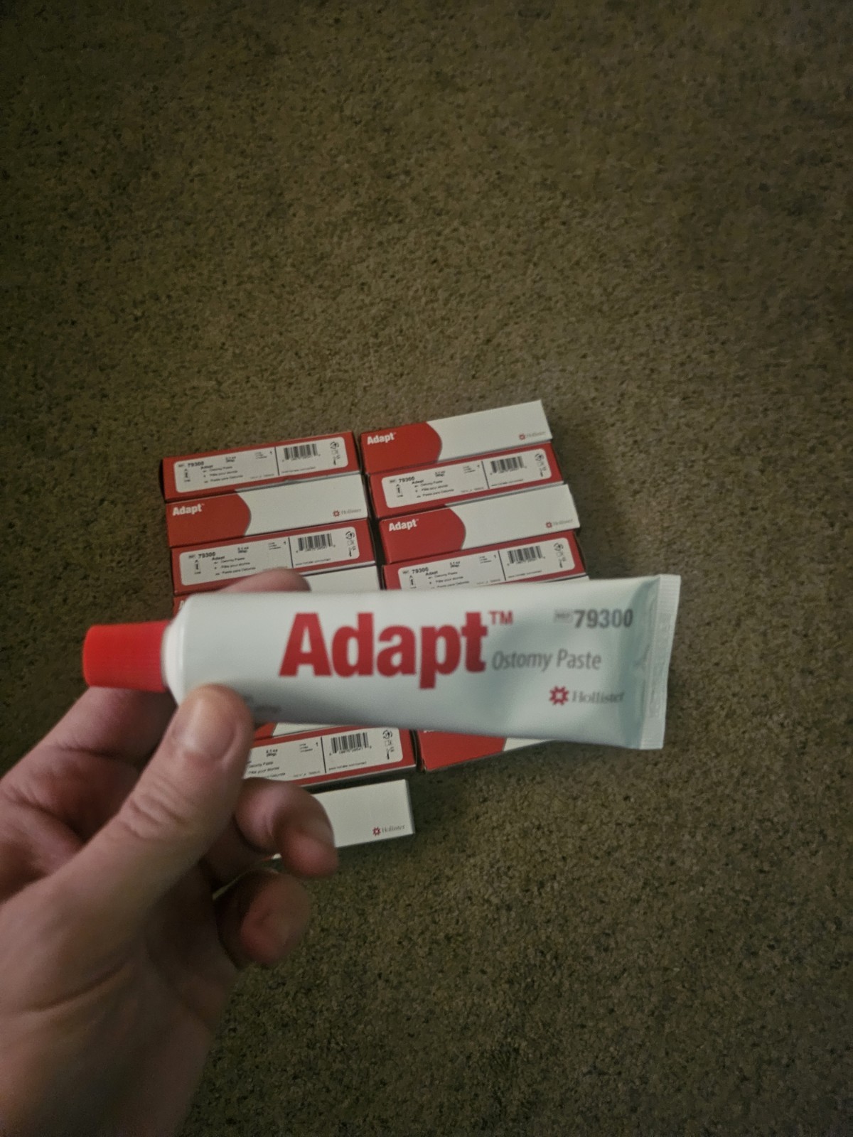 Lot of 16 Hollister Adapt Ostomy Paste 79300 2.1 oz Skin Barrier New Sealed