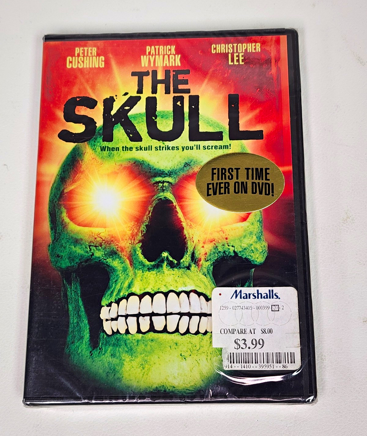 The Skull DVD Horror Supernatural 1965 Freddie Francis Cushing Lee Widescreen The Skull DVD Horror Supernatural 1965 Freddie Francis Cushing Lee Widescreen