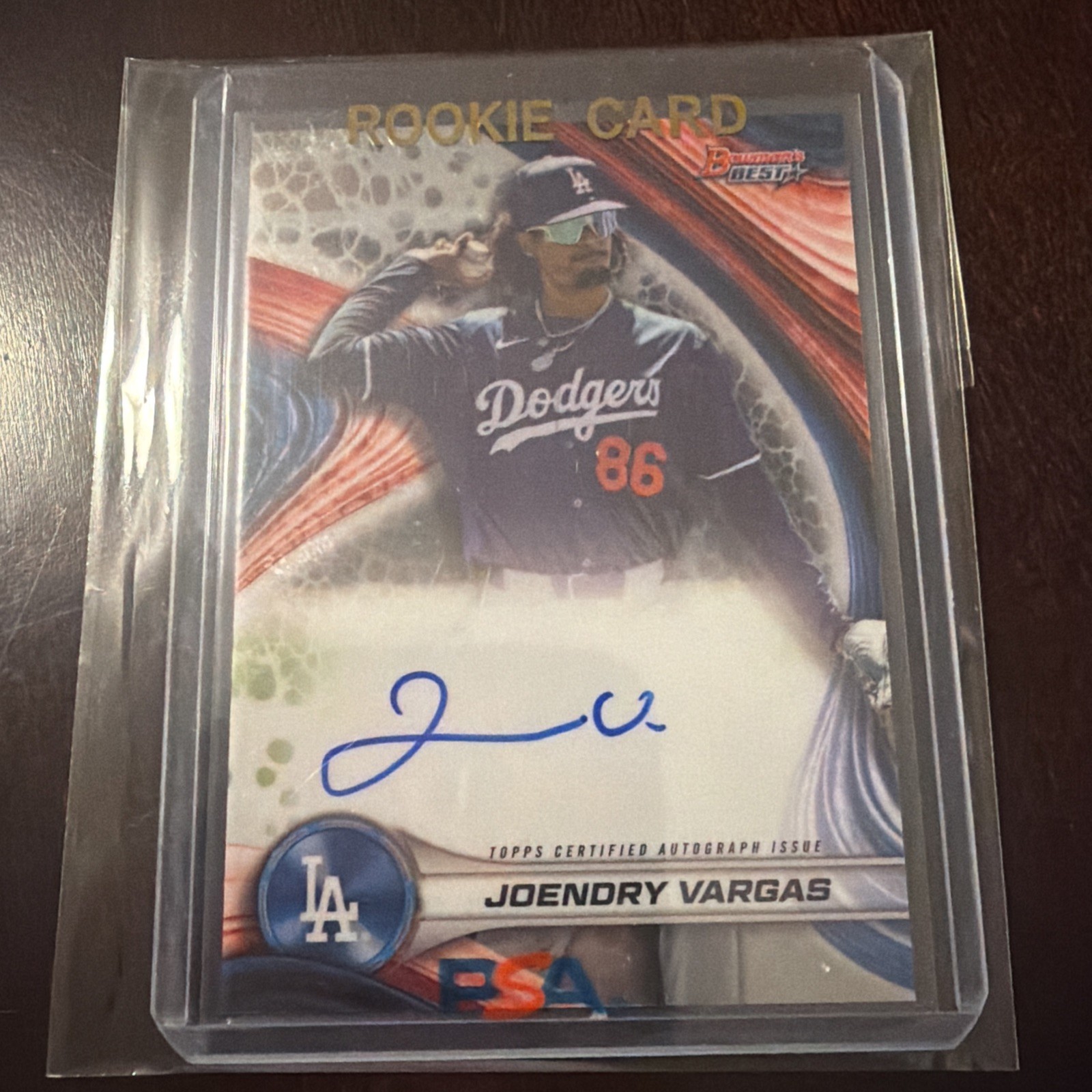 2024 Bowman's Best - Best of 2024 Autographs Joendry Vargas #B24-JV Refractor 