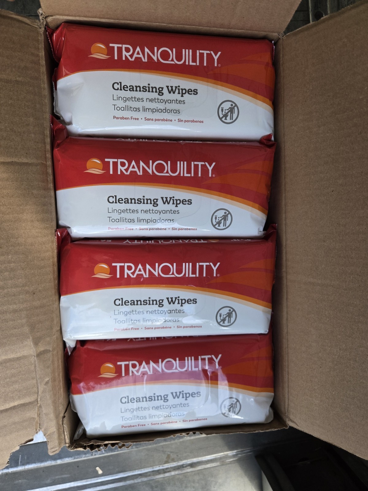 672/Cs, Tranquility Personal Cleansing Wipe 9 x 13\ 672/Cs, Tranquility Personal Cleansing Wipe 9 x 13\