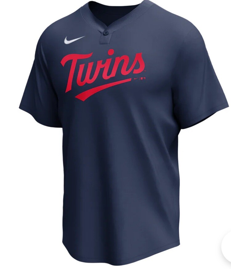 MLB Minnesota Twins Nike 1 Button Youth Small Jersey New PRICE DROP
