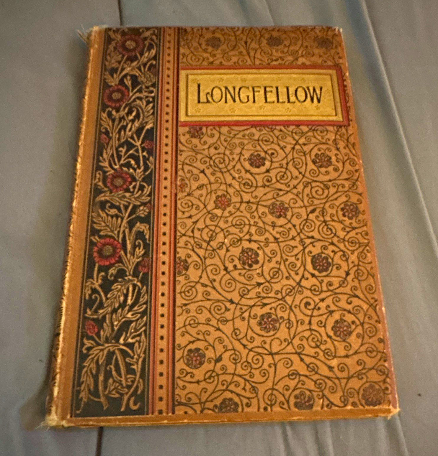 Henry Wadsworth Longfellow Longfellow HC Illustrated Poetry Riverside 1889 Henry Wadsworth Longfellow Longfellow HC Illustrated Poetry Riverside 1889