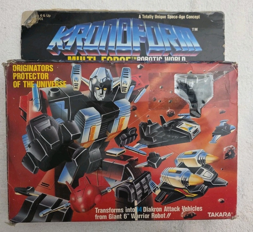 DIAKRON MULTI-FORCE 14 ROBOT Takara 1983 Vintage Playset #2