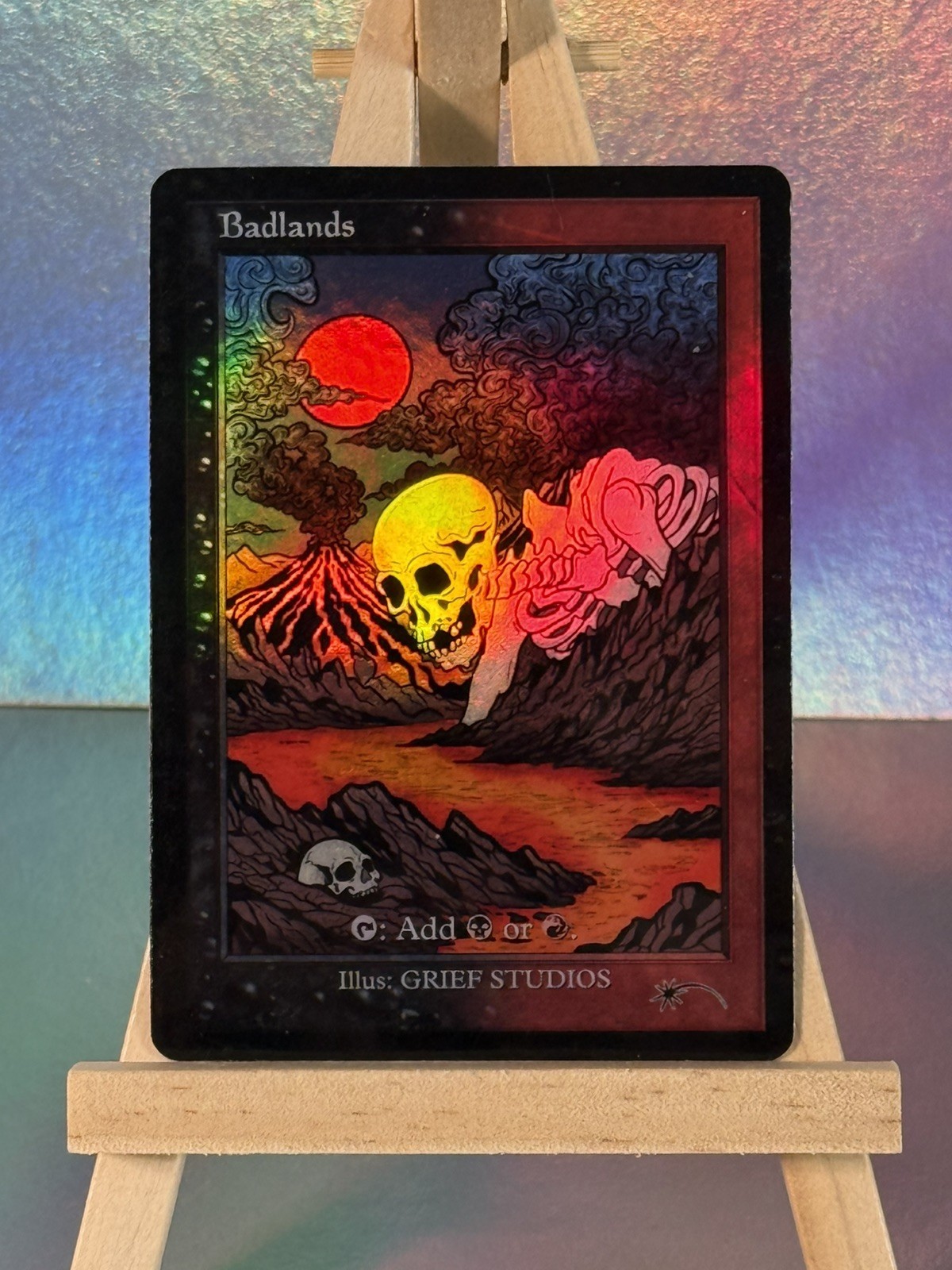 FOIL Badlands Proxy Card Custom Yokai Fantasy Art 🚫NO AI🚫 FOIL Badlands Proxy Card Custom Yokai Fantasy Art 🚫NO AI🚫
