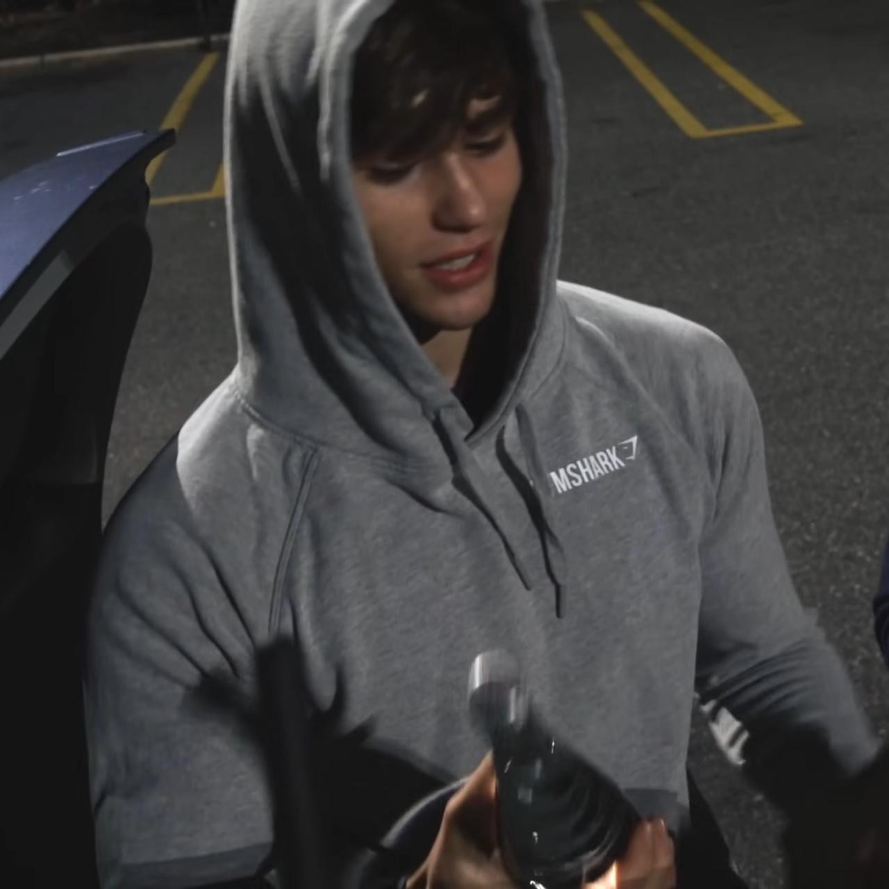 Gymshark OG Crest Hoodie - Size M - Authentic - Very Rare | Onyx, Phantom