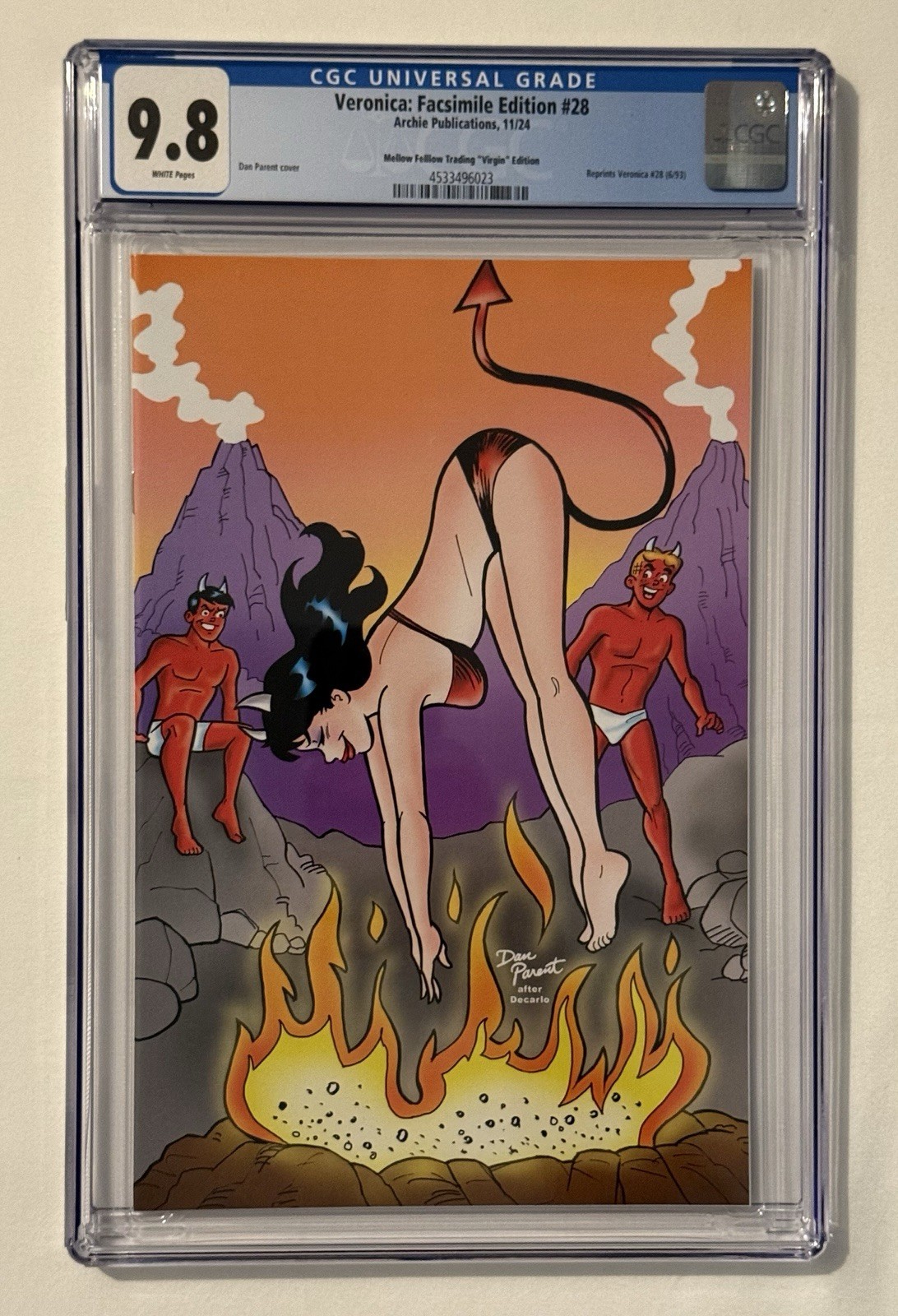 VERONICA #28 CGC 9.8 VIRGIN VARIANT Archie Comics 2024 🍒