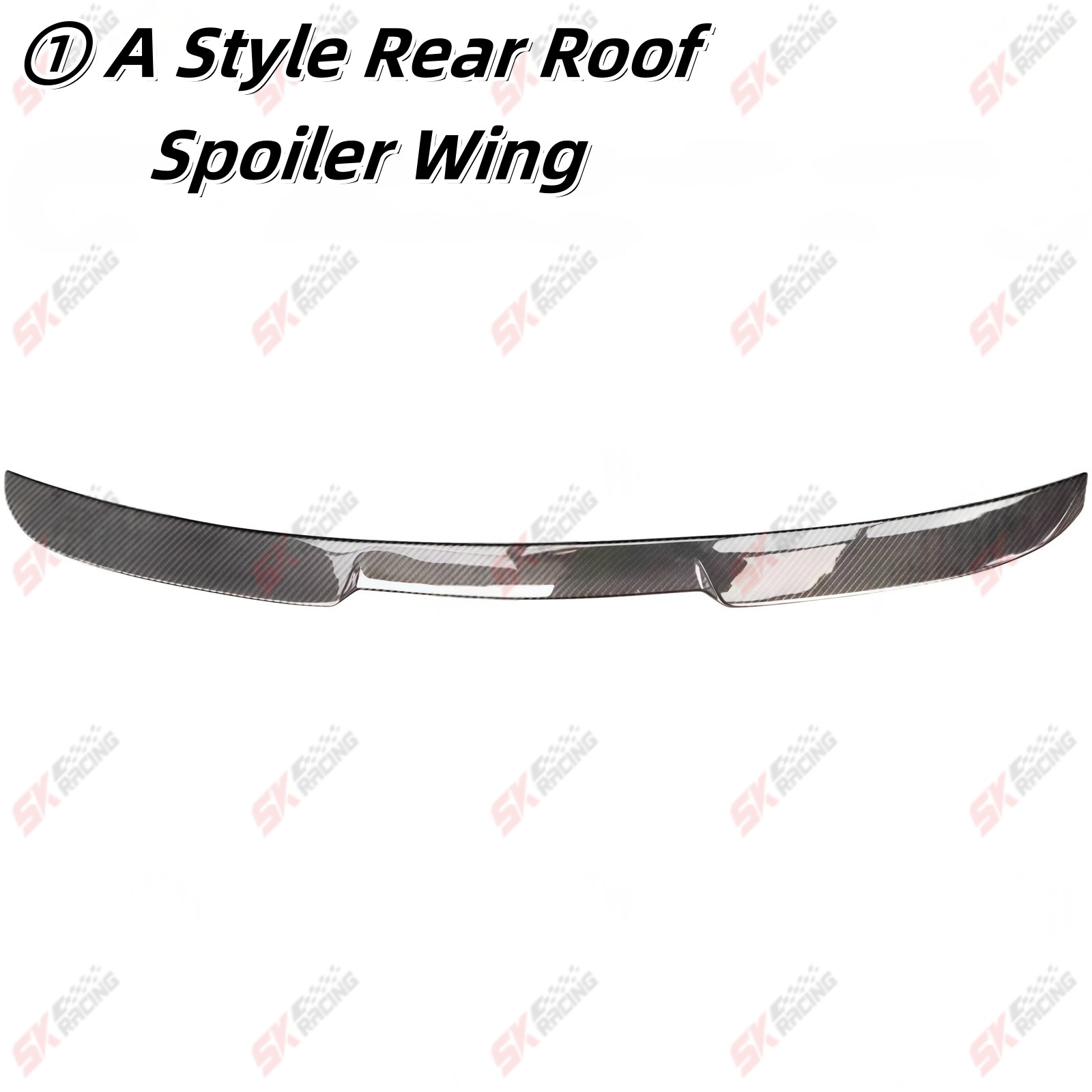Carbon Fiber Middle Spoiler Roof Wing For Lexus NX250 NX350 NX350h NX450h+ 2022+
