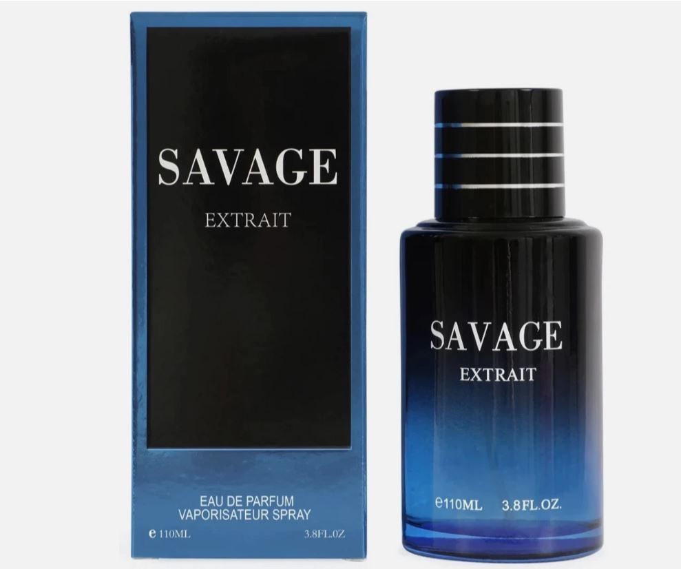 Savage Extrait Cologne For Men 3.8 fl. oz. EDP By EBC Collection Spray Fragrance