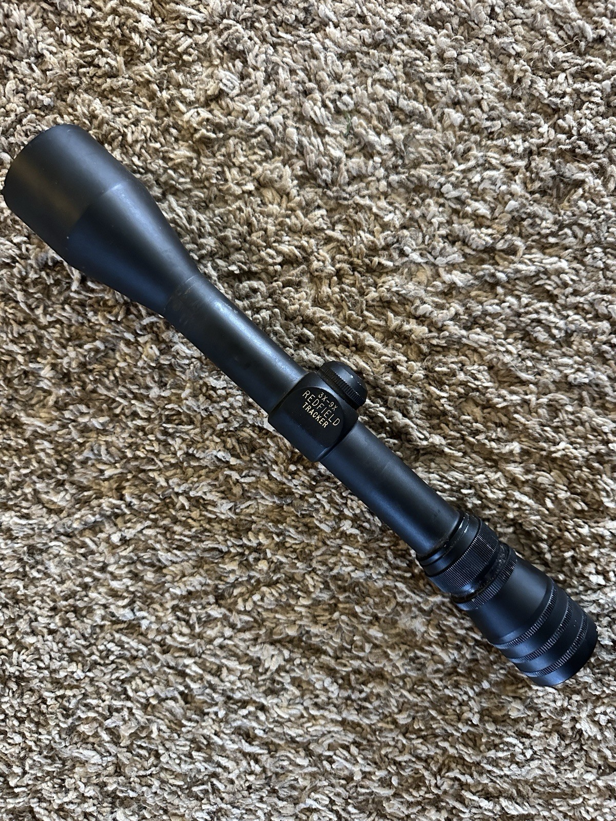 Vintage Redfield Tracker 3X-9X Rifle Scope 1” Tube Duplex Reticle Hunting