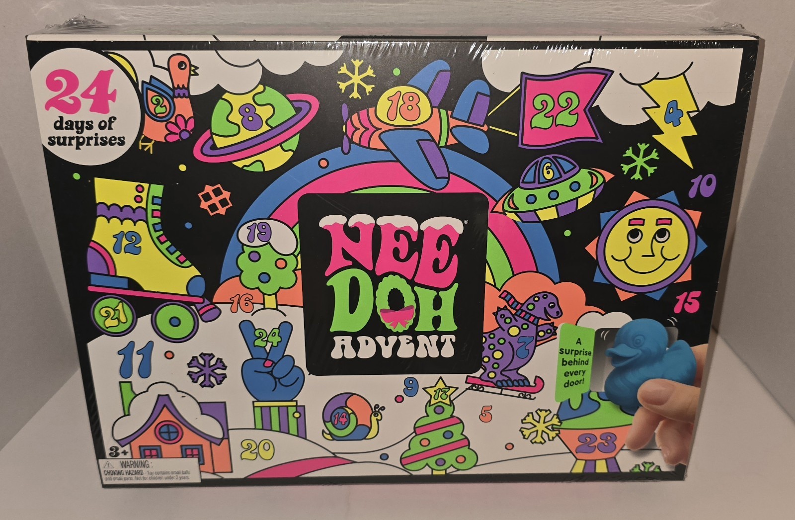 Authentic Schylling NeeDoh 2026 Holiday Advent Calendar Christmas Countdown NIB. Authentic Schylling NeeDoh 2026 Holiday Advent Calendar Christmas Countdown NIB.