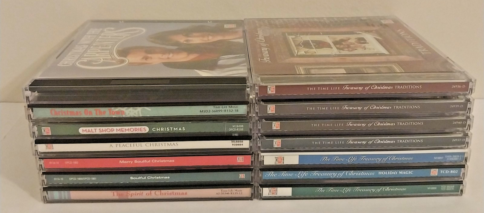 Time-Life Christmas 14 CD Lot Traditions Carpenters