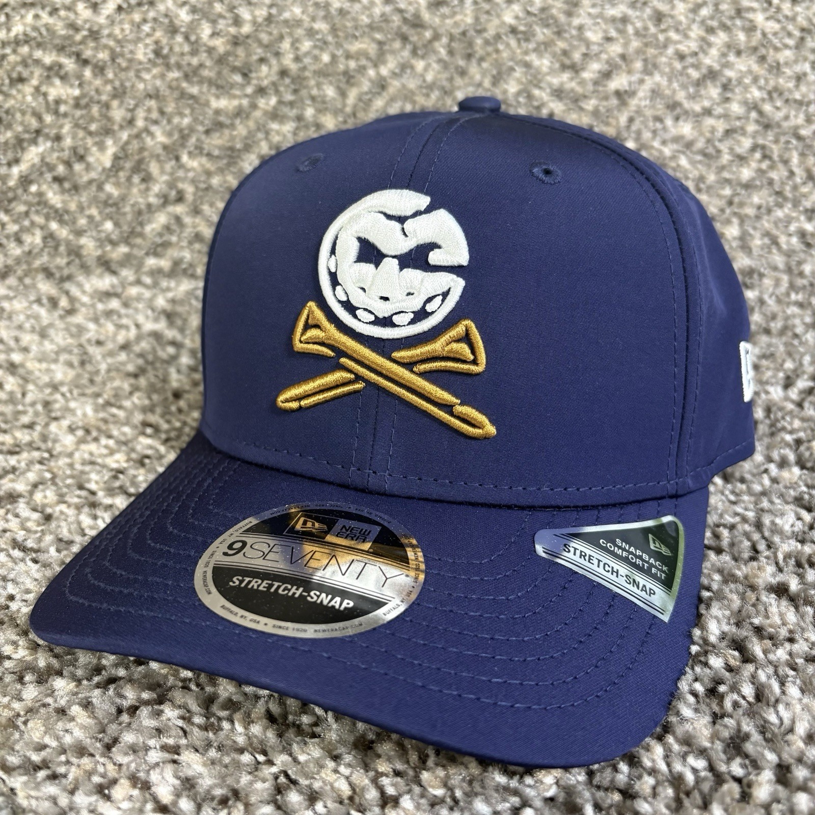 LIV Golf Crushers GC New Era 9Seventy Adjustable Navy Bryson DeChambeau Cap