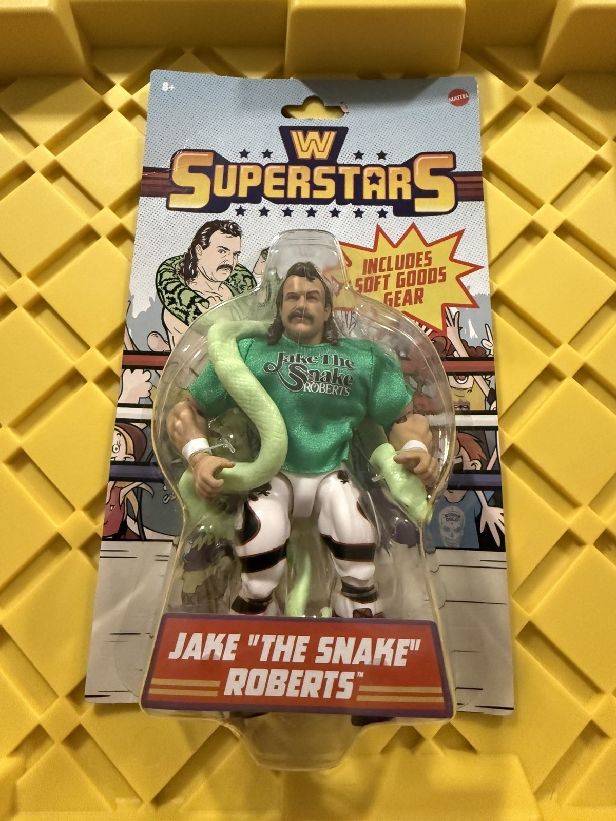 WWE Mattel Jake “The Snake” Roberts Superstars Chase Series 13 WWE Mattel Jake “The Snake” Roberts Superstars Chase Series 13