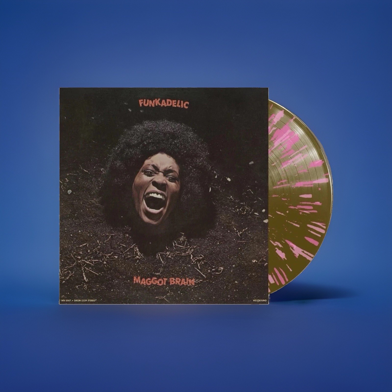 Funkadelic ~ Maggot Brain - Limited to 600 Brown + Pink Splatter Vinyl *Sealed Funkadelic ~ Maggot Brain - Limited to 600 Brown + Pink Splatter Vinyl *Sealed