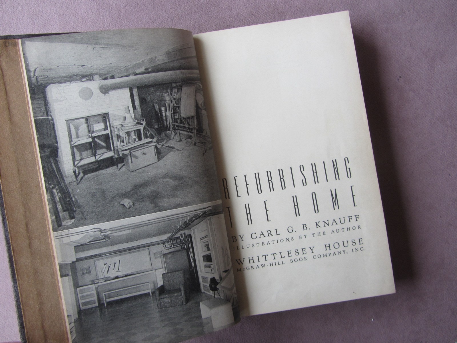 Original 1938 Refurbishing The Home Book Interior Decoration Renovation Designs