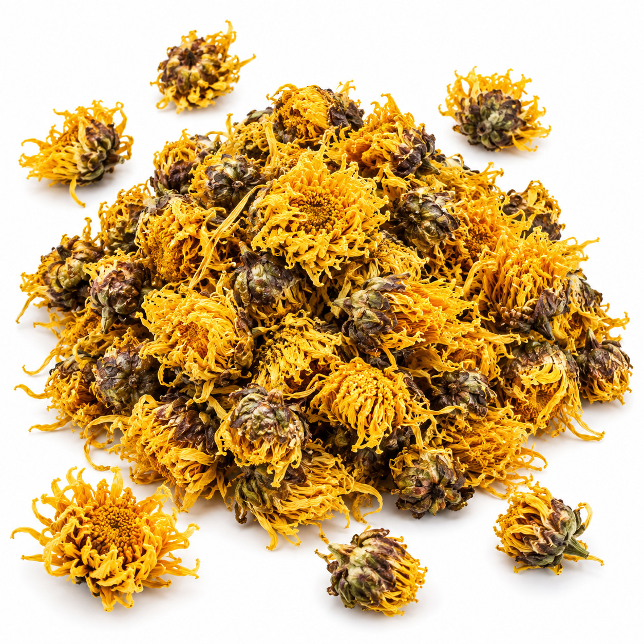 8 OZ Blooms Golden Chrysanthemum Tea Flower Blossom Cooling Healing Floral Tea