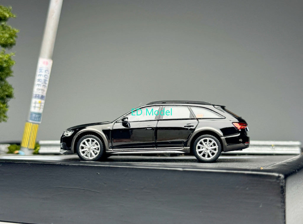 BN Masdi 1:64 Black A6 Allroad Wagon Sports Model Diecast Metal Car BN Masdi 1:64 Black A6 Allroad Wagon Sports Model Diecast Metal Car