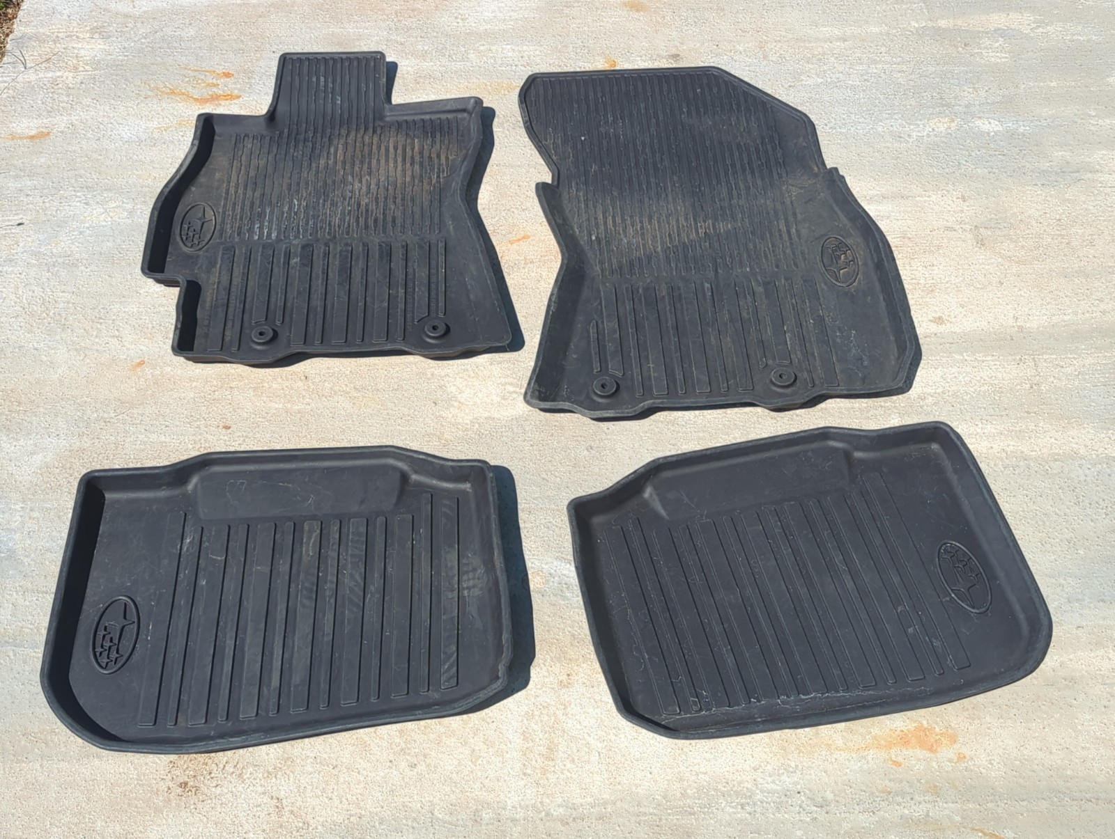 2015-2019 Subaru Outback/Forester mats, All weather Rubber mats