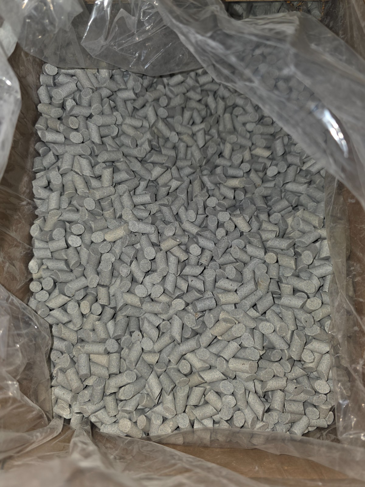 20lbs Washington Mills Ceramic Tumbling Media 3/4\