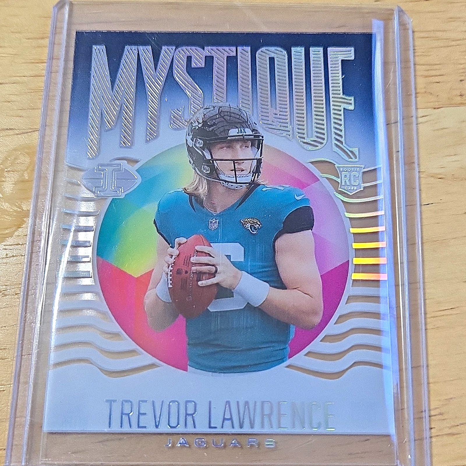 Panini 2021 Illusions Trevor Lawrence RC Mystique #MY-1 Rainbow Jaguars