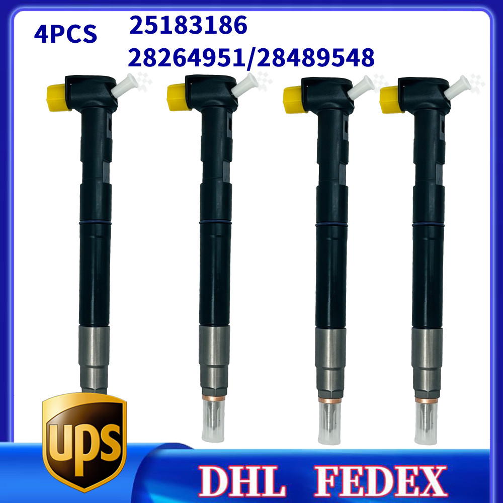4PCS 25183186 New Diesel Fuel Injector 28264951 28489548 For Chevrolet Captiva