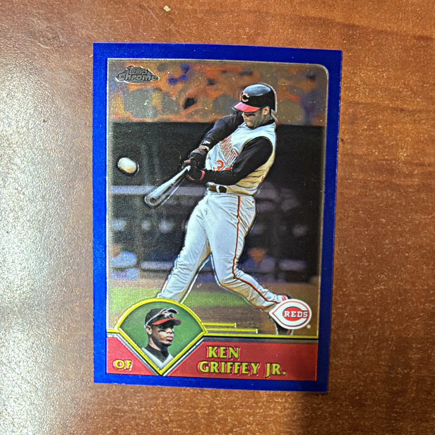 Topps 2003 Topps Chrome Ken Griffey Jr. #239 Cincinnati Reds Base MLB Topps 2003 Topps Chrome Ken Griffey Jr. #239 Cincinnati Reds Base MLB