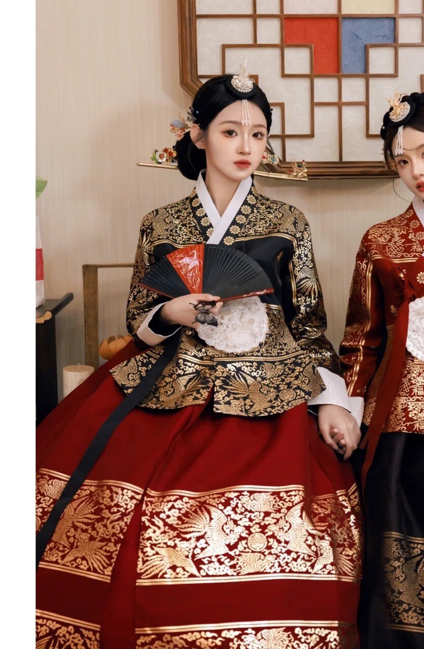 Women Korean Hanbok Traditional Dress National Costume Court Dress Wedding New Women Korean Hanbok Traditional Dress National Costume Court Dress Wedding New