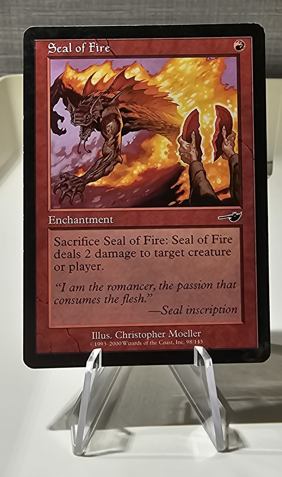 Seal of Fire Nemesis 98/143 Seal of Fire Nemesis 98/143