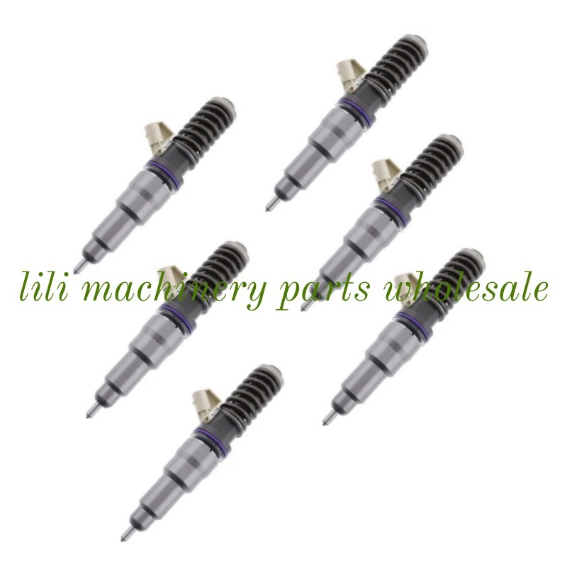 6x Fuel Injectors DZ121294 RE533608 For John Deere 9330 9630 9510RT 9410R 9630T