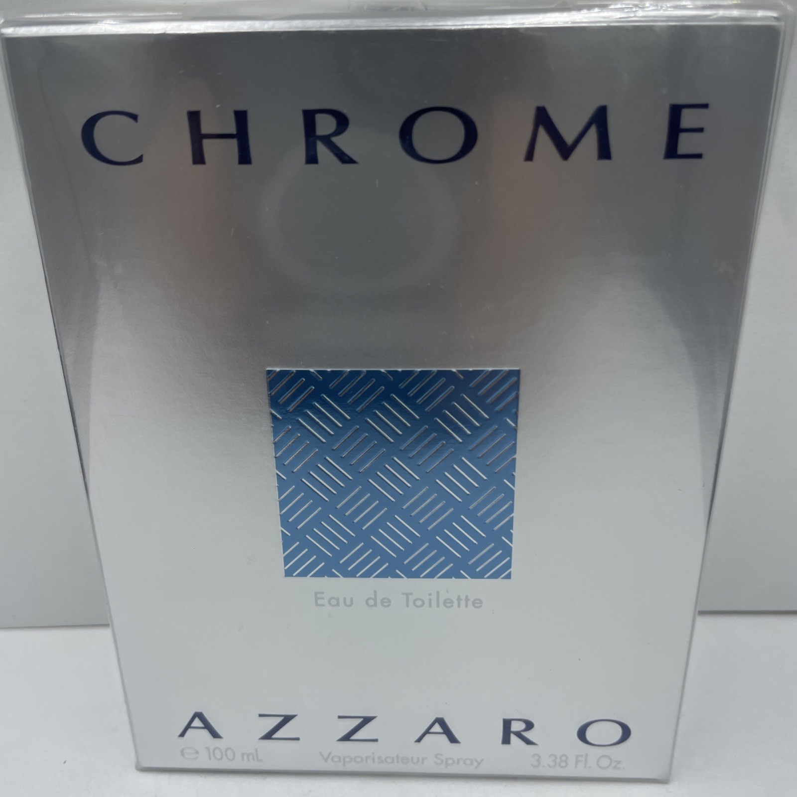 CHROME by Azzaro Eau de Toilette spray 3.38 oz/100 ml for Men NEW AND-SEALED box CHROME by Azzaro Eau de Toilette spray 3.38 oz/100 ml for Men NEW AND-SEALED box