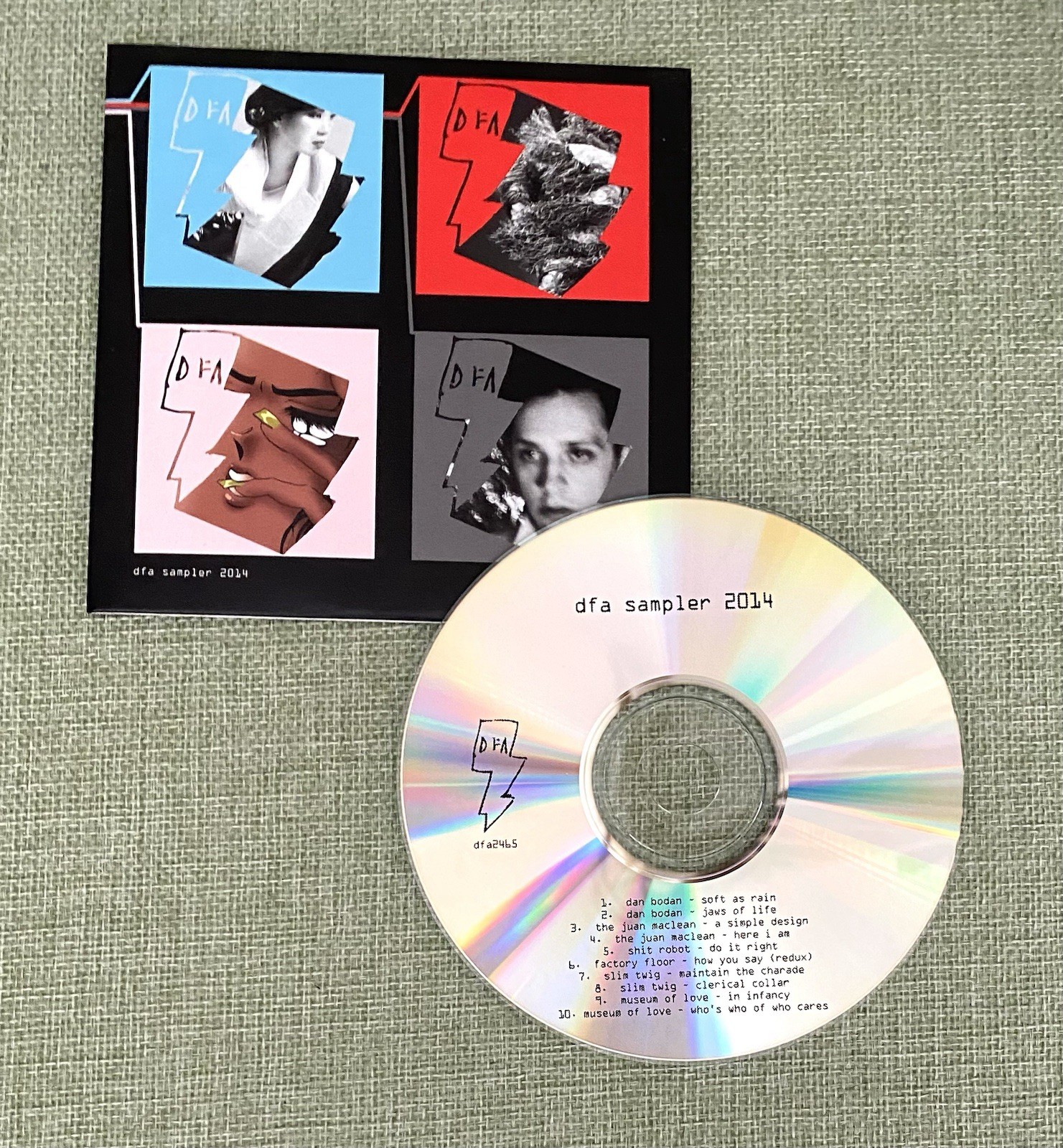 The DFA - 2014 Sampler      ** PROMO CD **   Dan Bodan / Shit Robot / Slim Twig