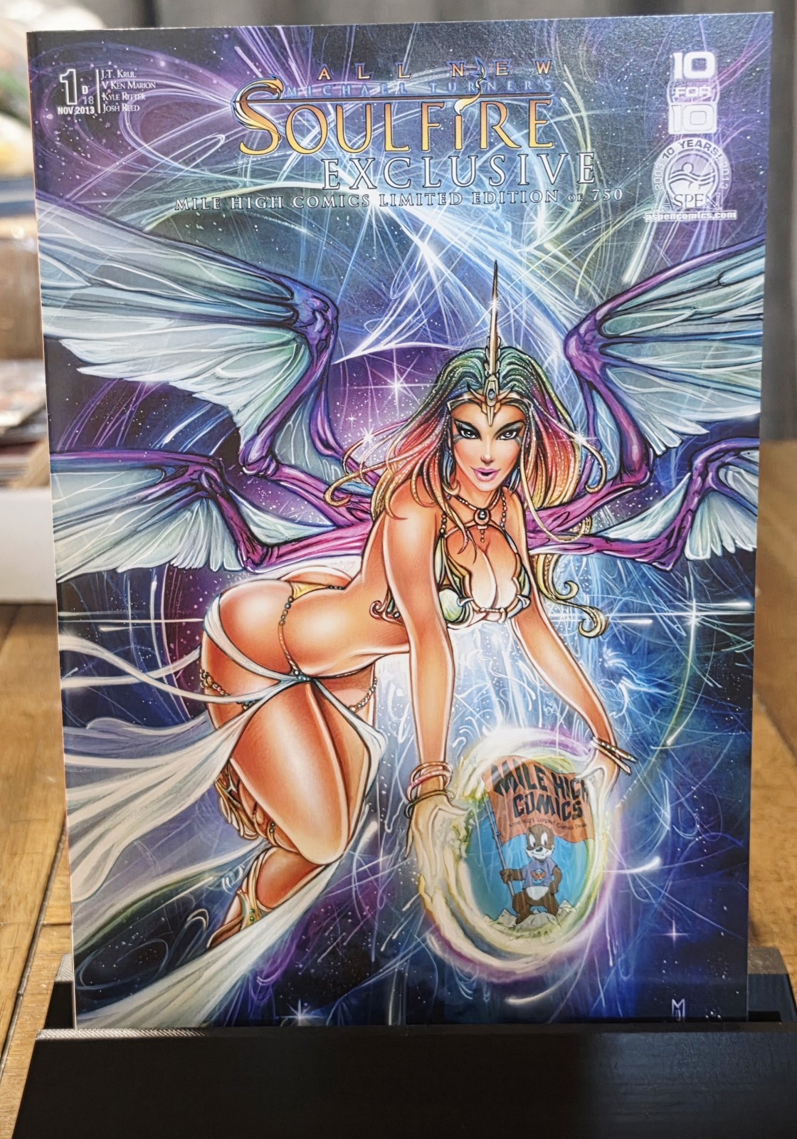 SOULFIRE #1D 2013 Exclusive of 750 Mile High Comics
