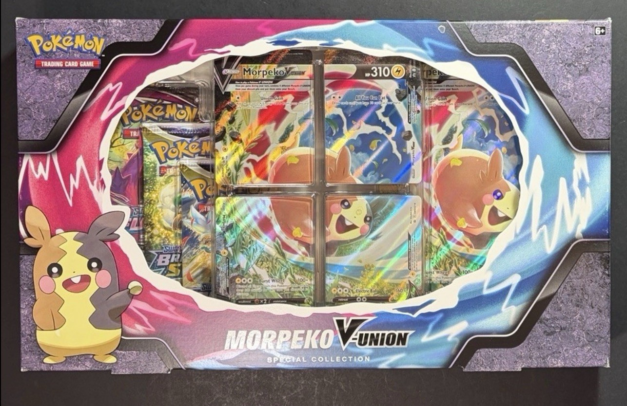 Pokémon TCG Morpeko V-UNION Special Collection Box Pokémon TCG Morpeko V-UNION Special Collection Box