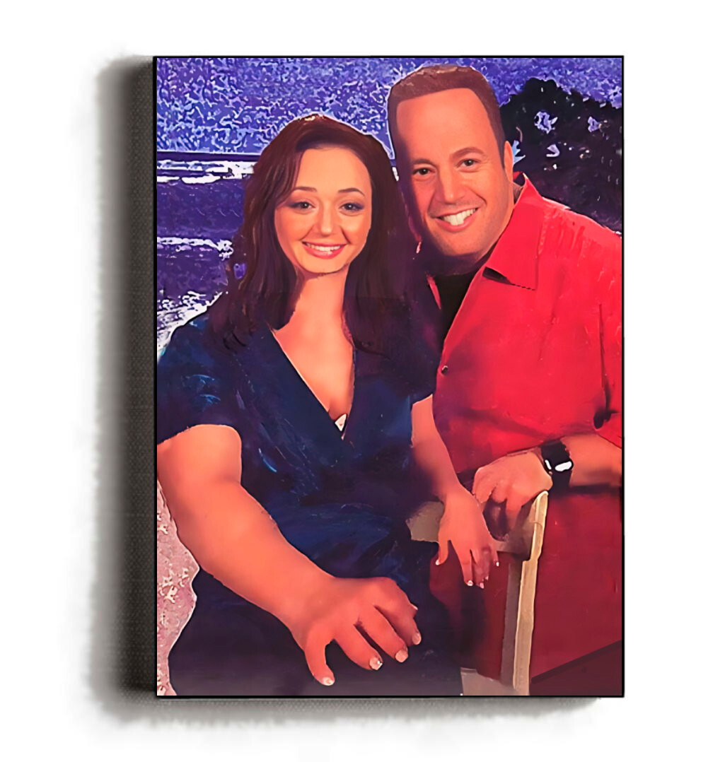 Rare Framed King of Queens Doug and Carrie Bad Painting Gift  Jumbo Giclée Print