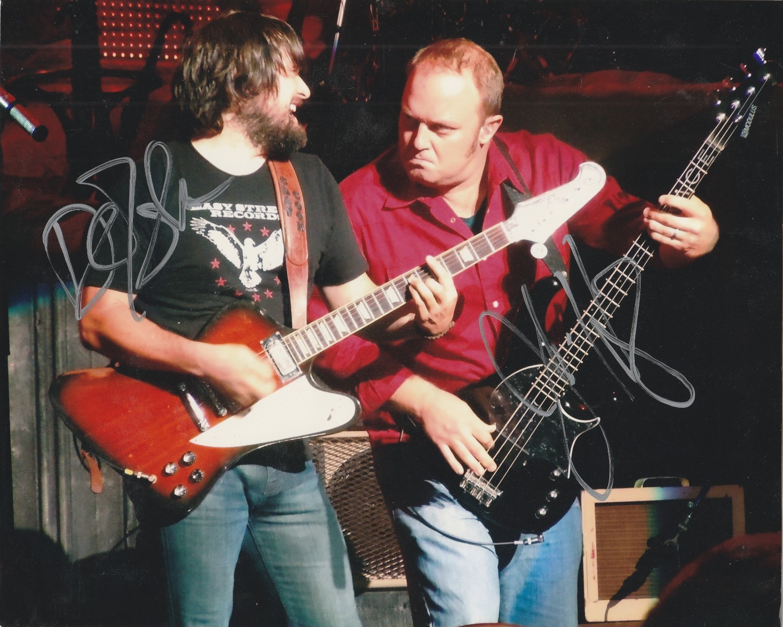 Zac Brown Band Clay Cook & John Driskell Hopkins 2010 Original Signed Photograph Zac Brown Band Clay Cook & John Driskell Hopkins 2010 Original Signed Photograph
