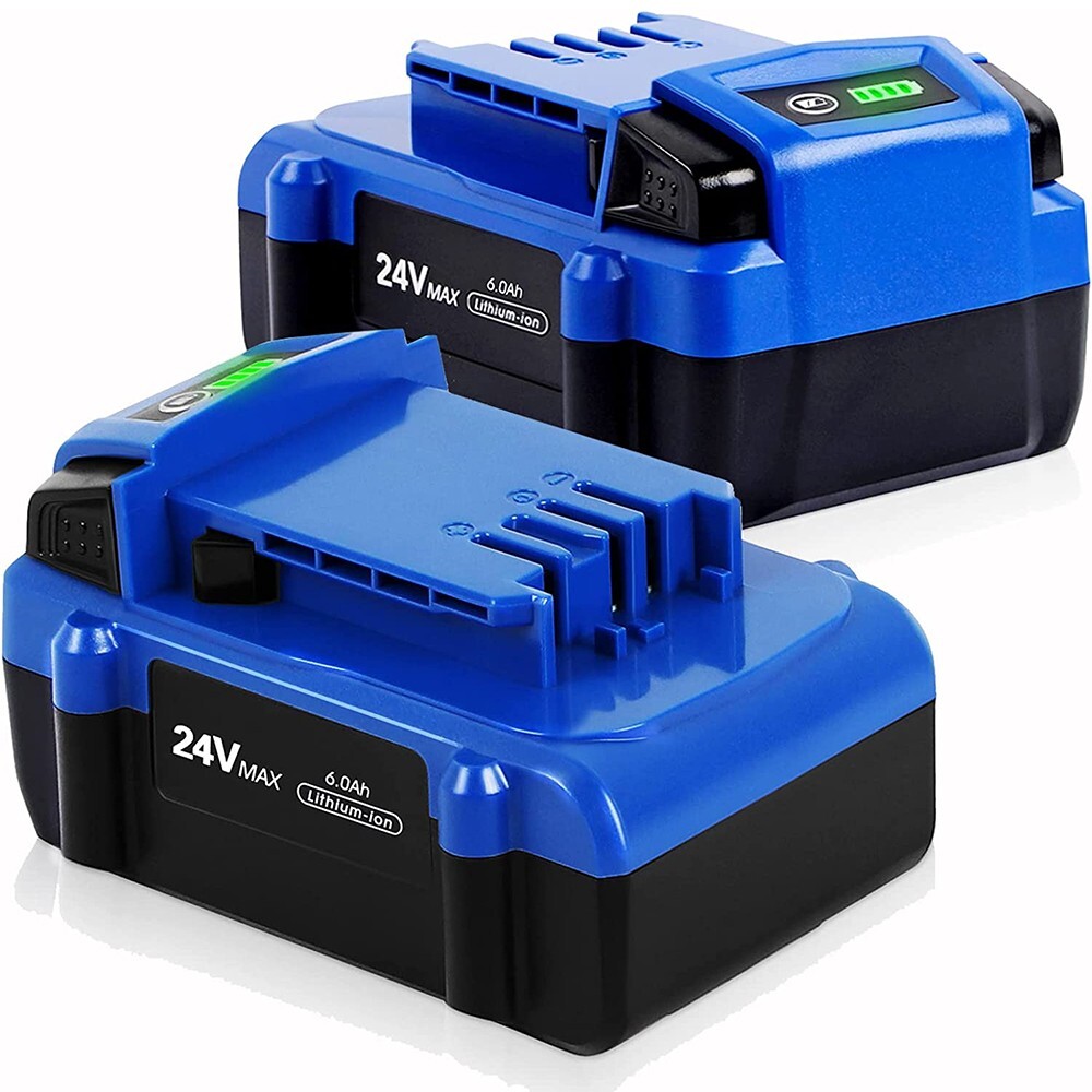 2 Pack 24V 6.0Ah for Kobalt 24 Volt Max Lithium-ion Battery KB624-03 KB424-03