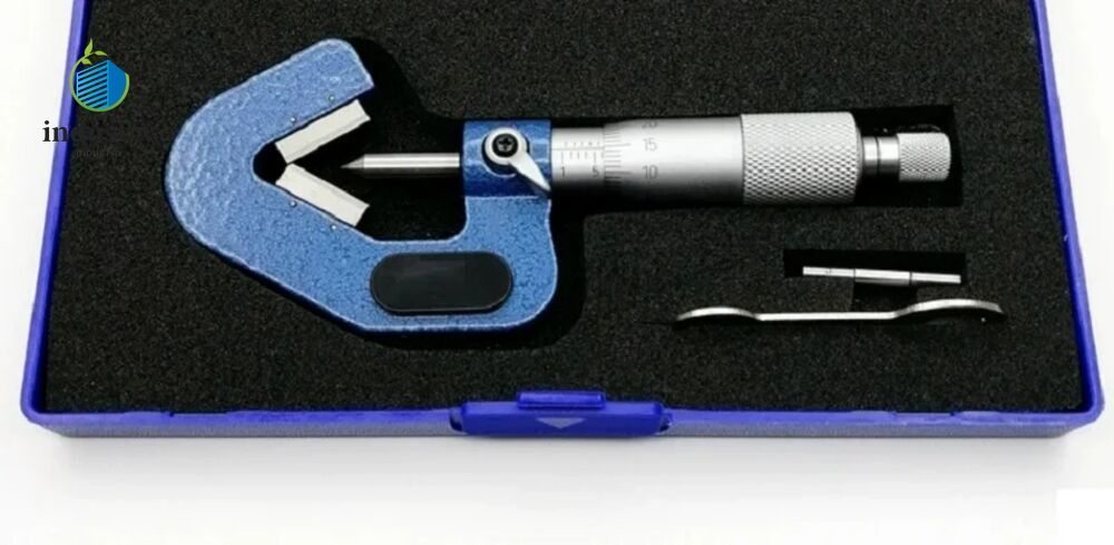 1-15MM 3 Odd fluted micrometer V-anvil Measure Outer tap top diameter