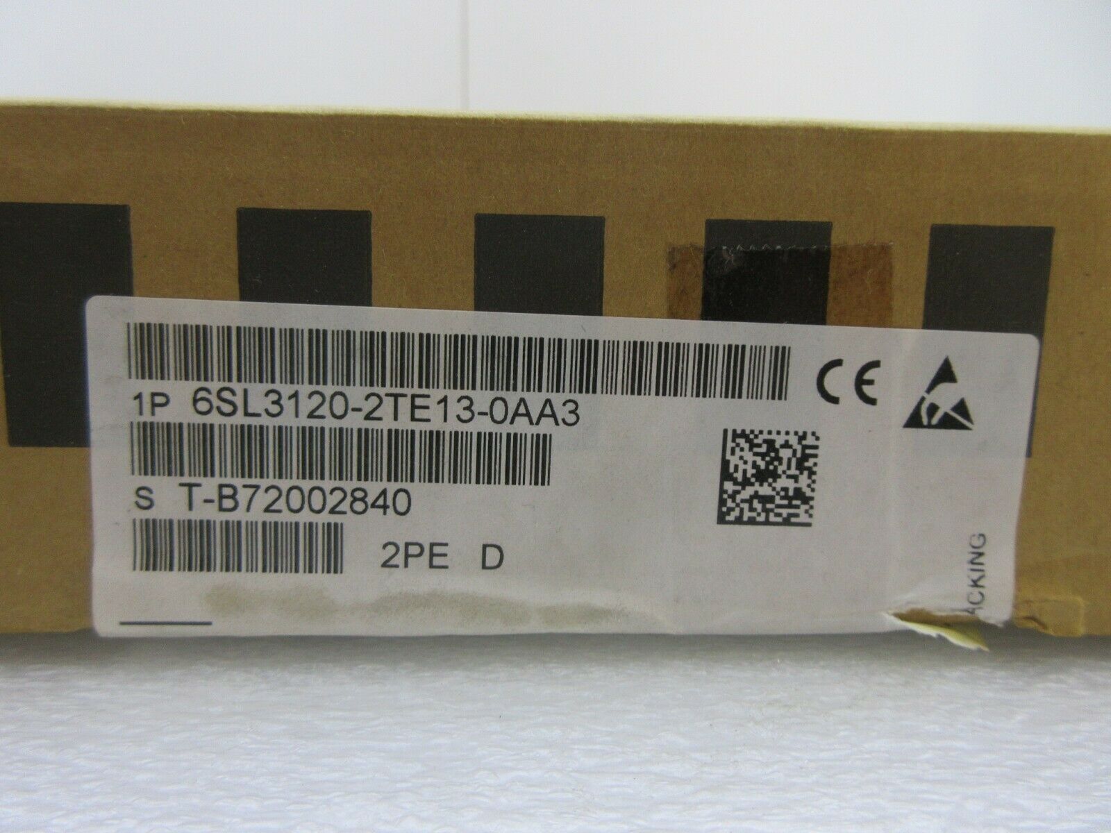 1PC Siemens SINAMICS S120 Double Motor Module 6SL3120-2TE13-0AA3 FS:D- 