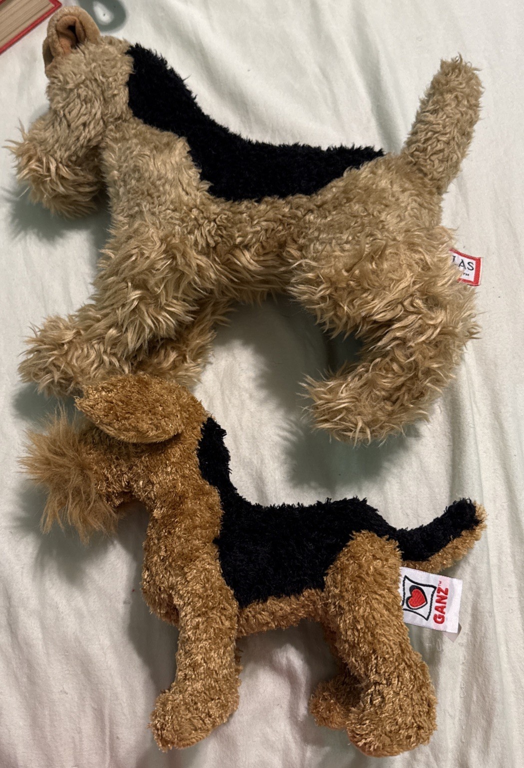 Vtg DOUGLAS CUDDLE TOYS PLUSH STUFFED AIREDALE TERRIER DOG & Ganz Webkinz EUC Vtg DOUGLAS CUDDLE TOYS PLUSH STUFFED AIREDALE TERRIER DOG & Ganz Webkinz EUC