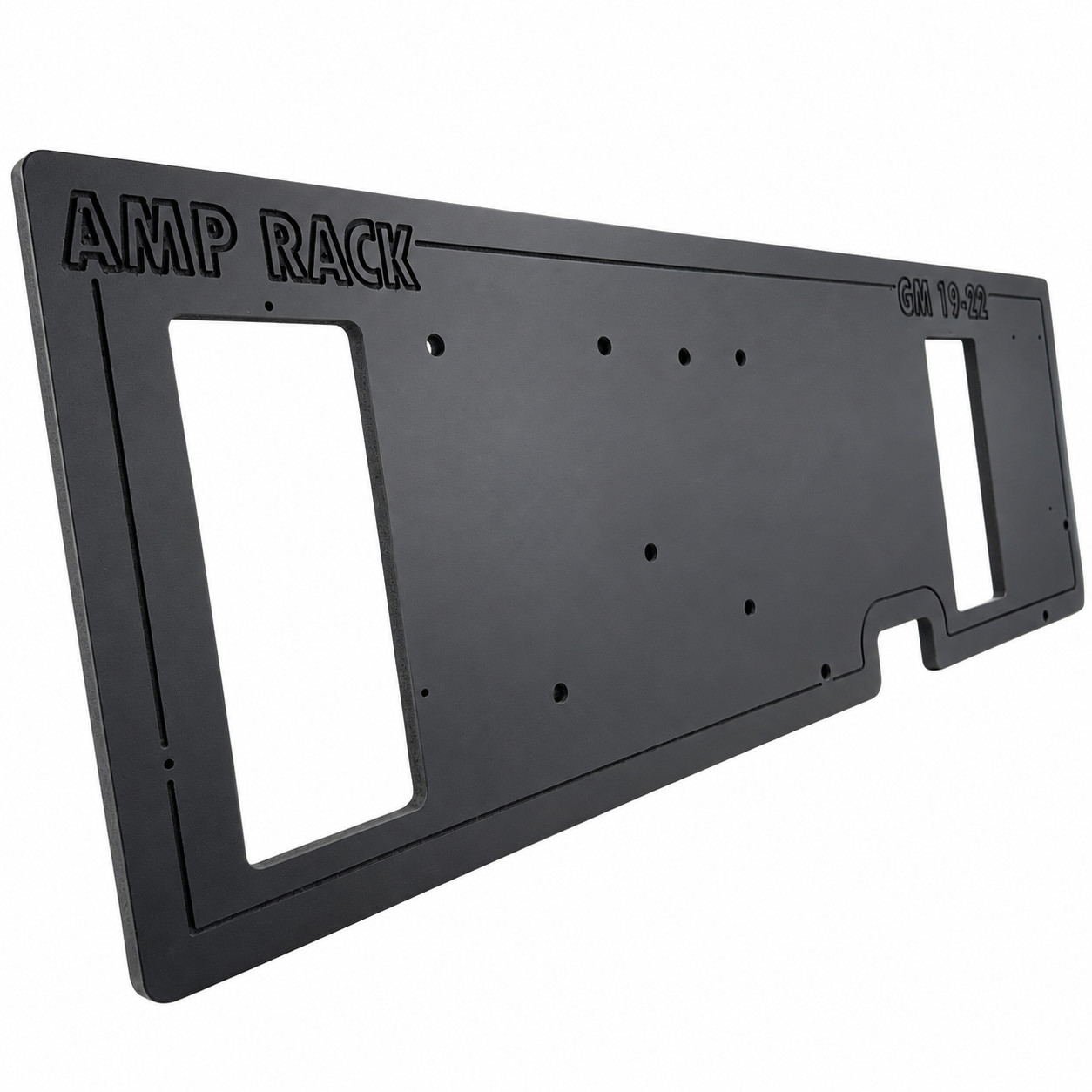 19-26 GM Truck Silverado Sierra Custom Made Amplifier Rack 1/2 Pvc Plastic