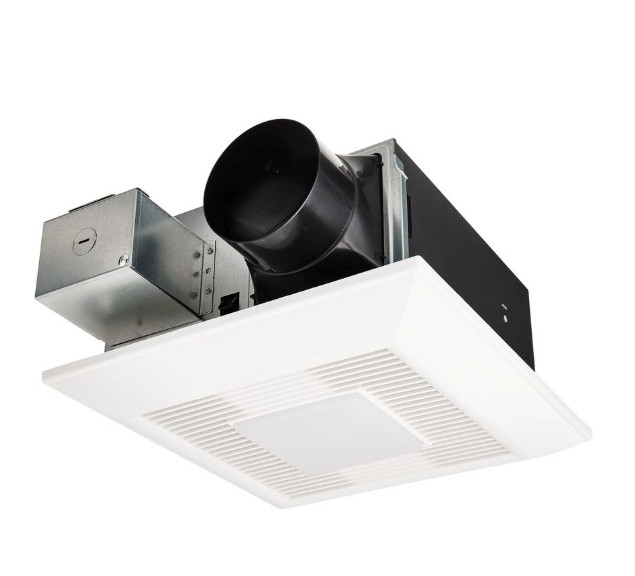 Panasonic WhisperFit Ceiling Mount Bathroom Exhaust Fan Dimmable LED FV-0511VFL1