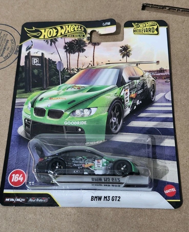 Hot Wheels Premium 2026 Boulevard Dash K #164 BMW M3 GT2 GT Racing