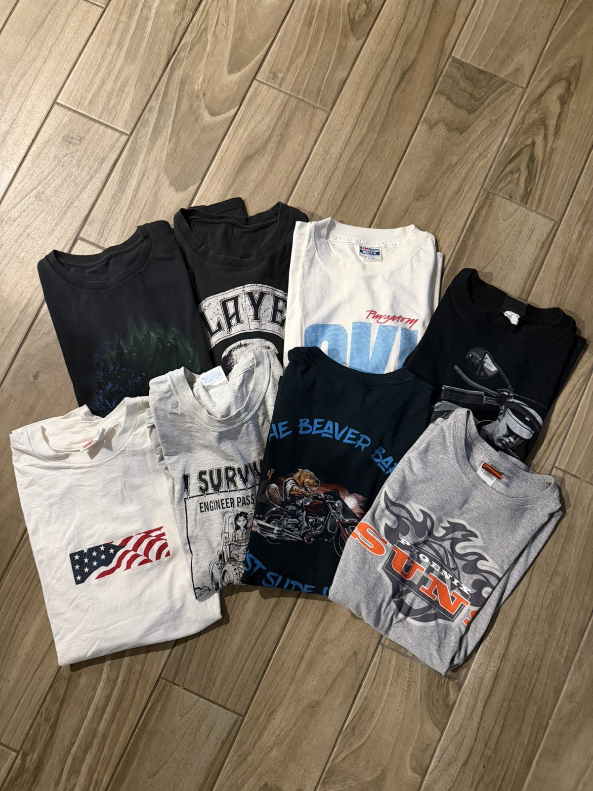 Mystery 10 for $60 Vintage/Modern graphic TShirt Bundle Message with your size. Mystery 10 for $60 Vintage/Modern graphic TShirt Bundle Message with your size.