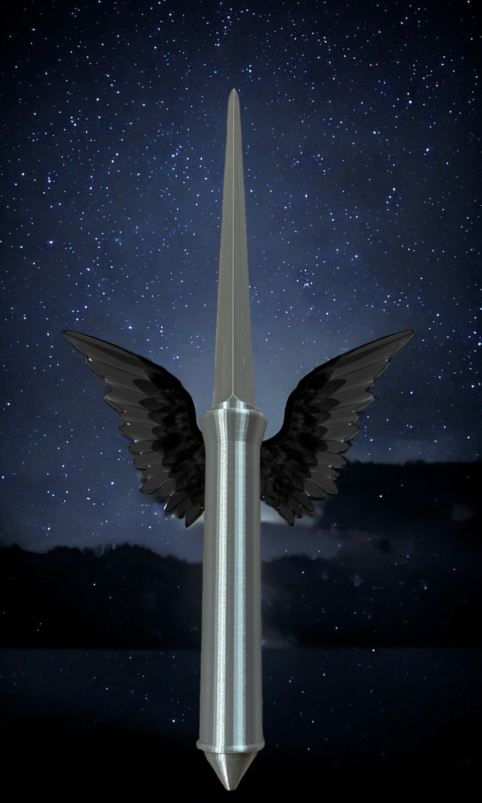 Castiel Cosplay From Supernatural, Angel Sword Blade, Cass