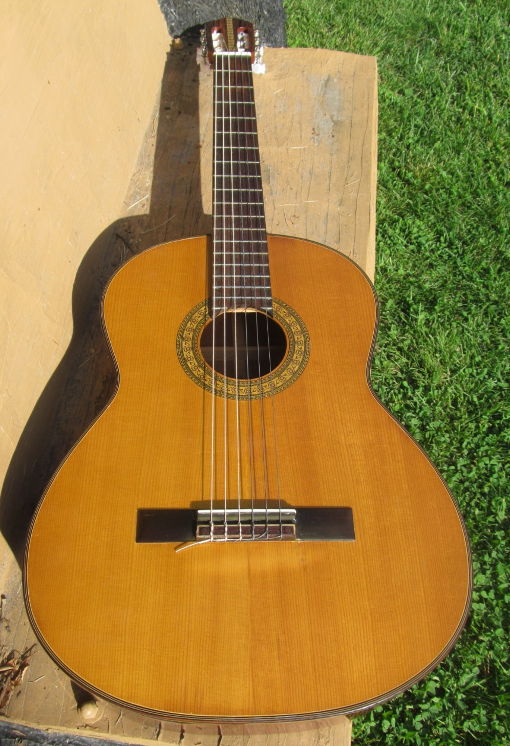 Most Rare  Number 115  Toyota  Classical Guitar  Rosewood sides and back ~ NICE
