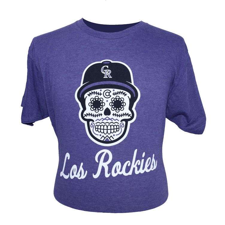 COLORADO ROCKIES T-SHIRT 2026 NEW LOS ROCKIES SIZE L LARGE SGA 