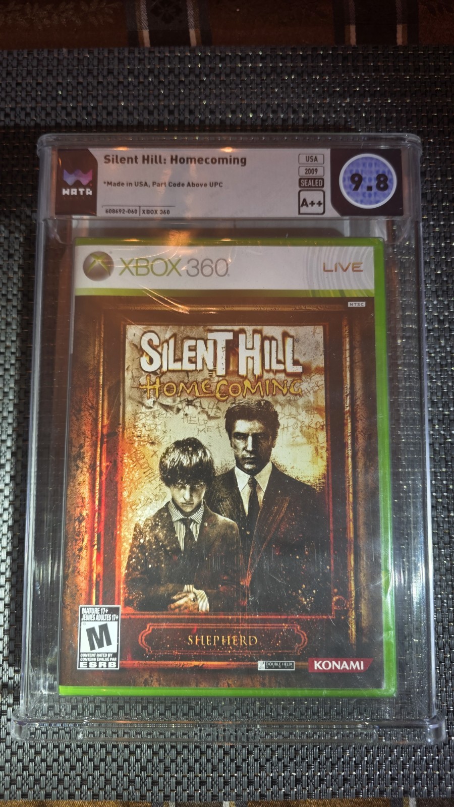 Silent Hill: Homecoming - Microsoft XBOX 360 - WATA A++ 9.8 GRADE